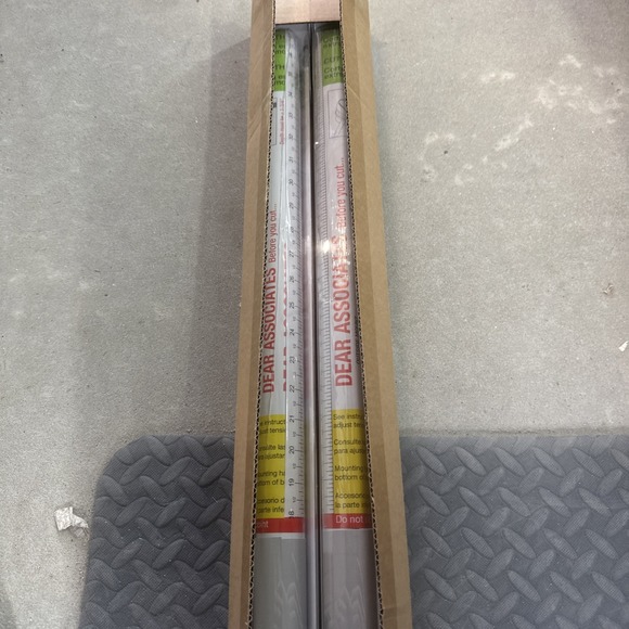 2x Stylewell Cordless Blackout Roller Shade Fabric Taupe Cut to Size 37.25" W - Picture 2 of 6